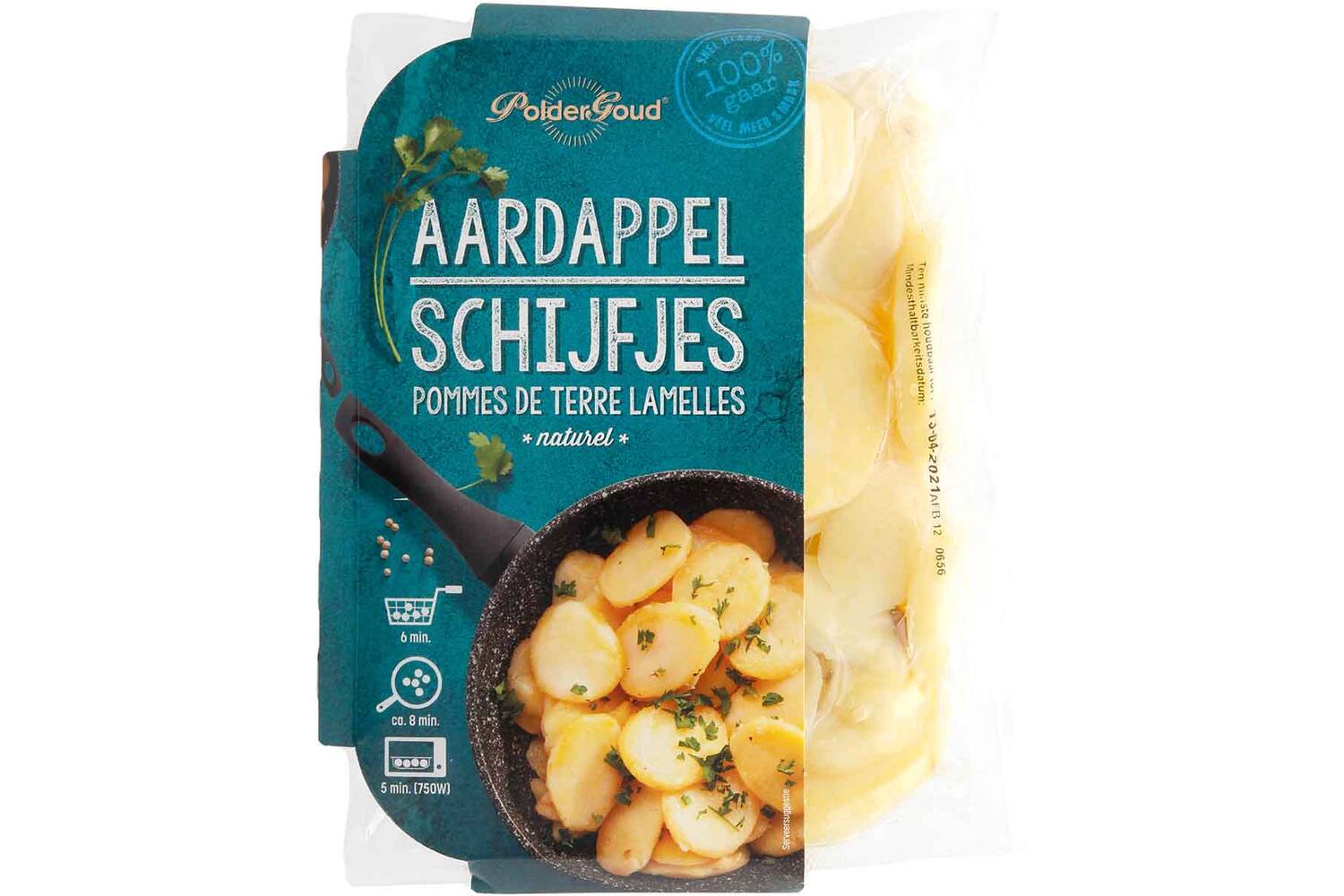 Aardappel schijfjes sous-vide 450gr stuk 2